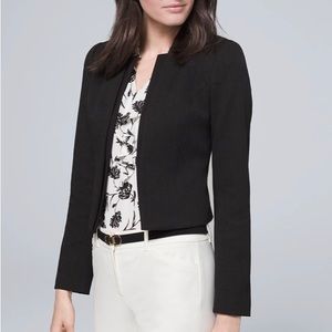 WHBM cropped blazer